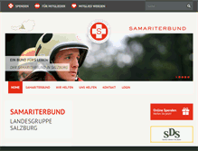 Tablet Screenshot of die-samariter.at